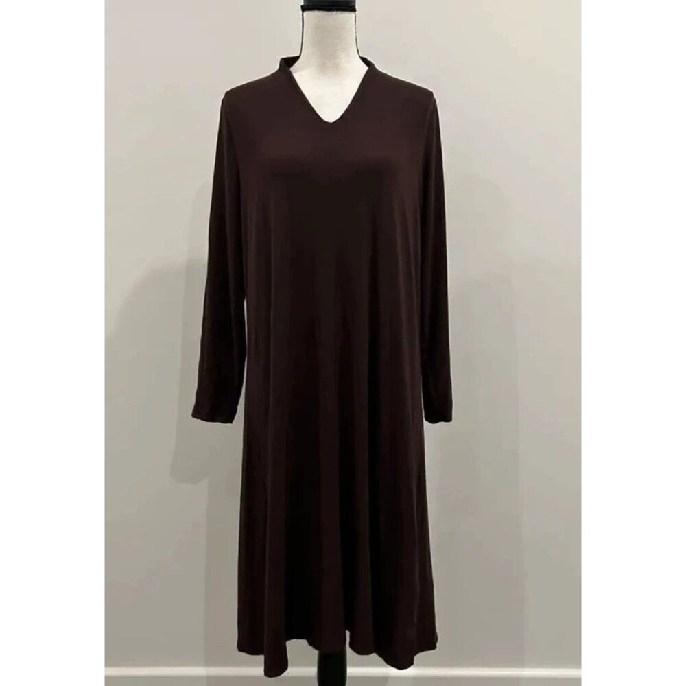Eileen Fisher Long Sleeve Dress XS